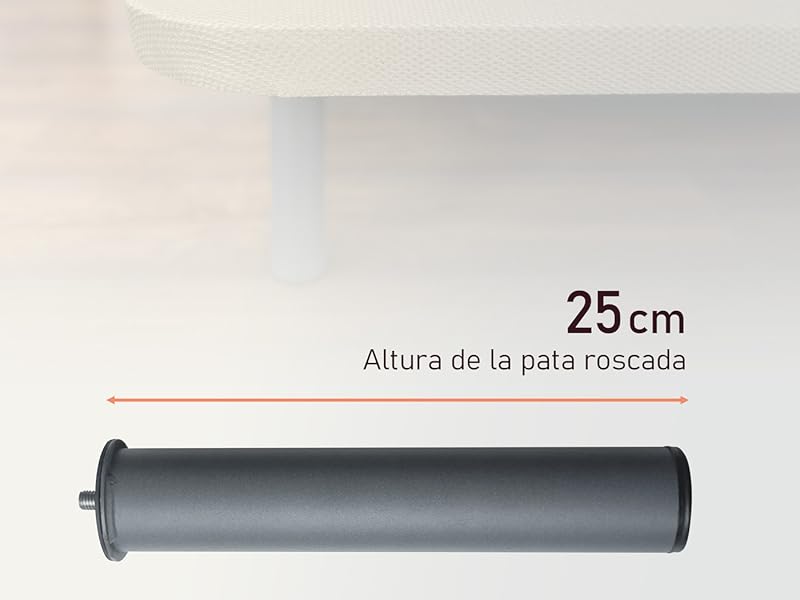 PATAS METALICAS ROSCADAS