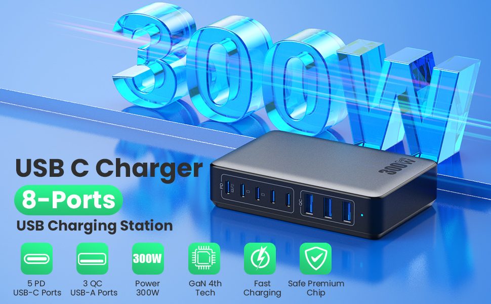 cargador multiple usb c cargador multiple cargador gan multicargador usb c enchufe usb c