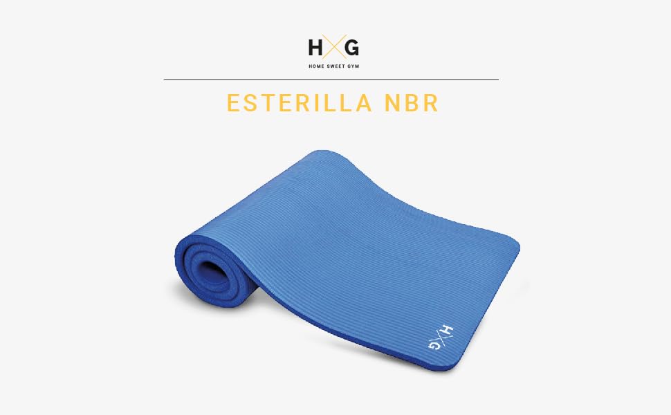 Esterilla NBR yoga pilates gimnasio casa HxG calidad