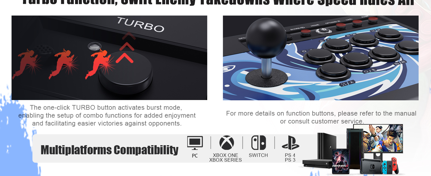 PXN 008 Arcade Fight Stick