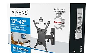 Incluye tacos de la marca fischer en el kit de montaje para una instalación profesional y segura