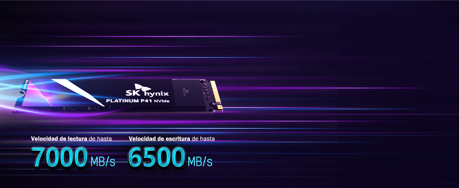 sk hynix platinum p41 ssd m2 2280 interno solid state drive pcie 4.0 gen 4 skhynix gaming ps5 pc