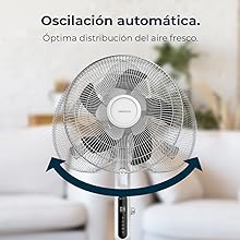 ventiladores de pie; ventiladores; ventilador silencioso; ventilador cecotec; EnergySilence 500