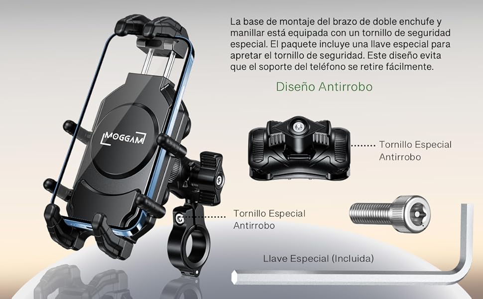 soporte movil moto