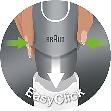 Braun Easy Click System - Batidora de mano