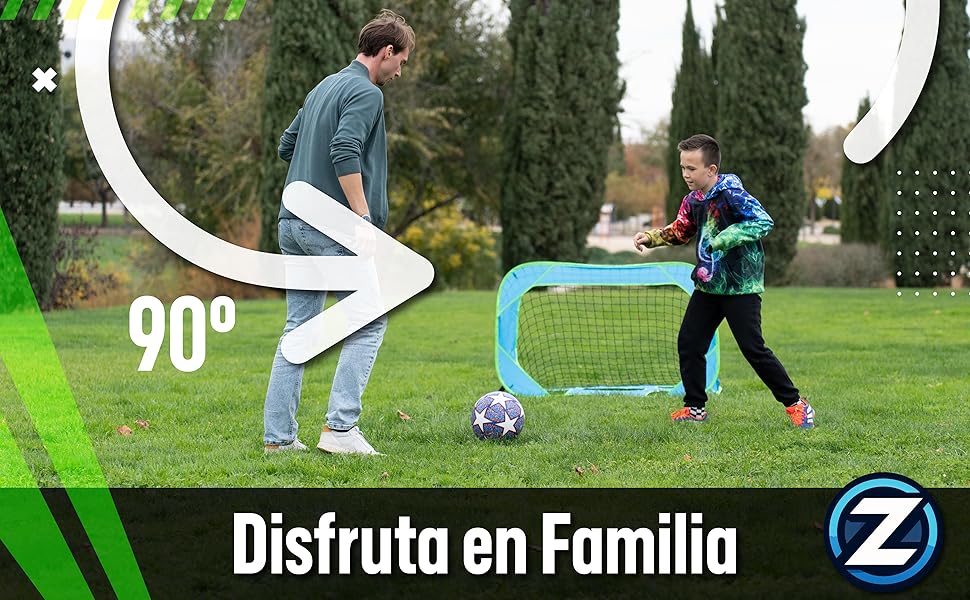 Porteria futbol plegable