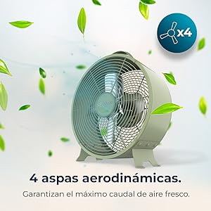 ventiladores; ventilador silencioso; fan; ventilador de mesa; ventilador cecotec; EnergySilence