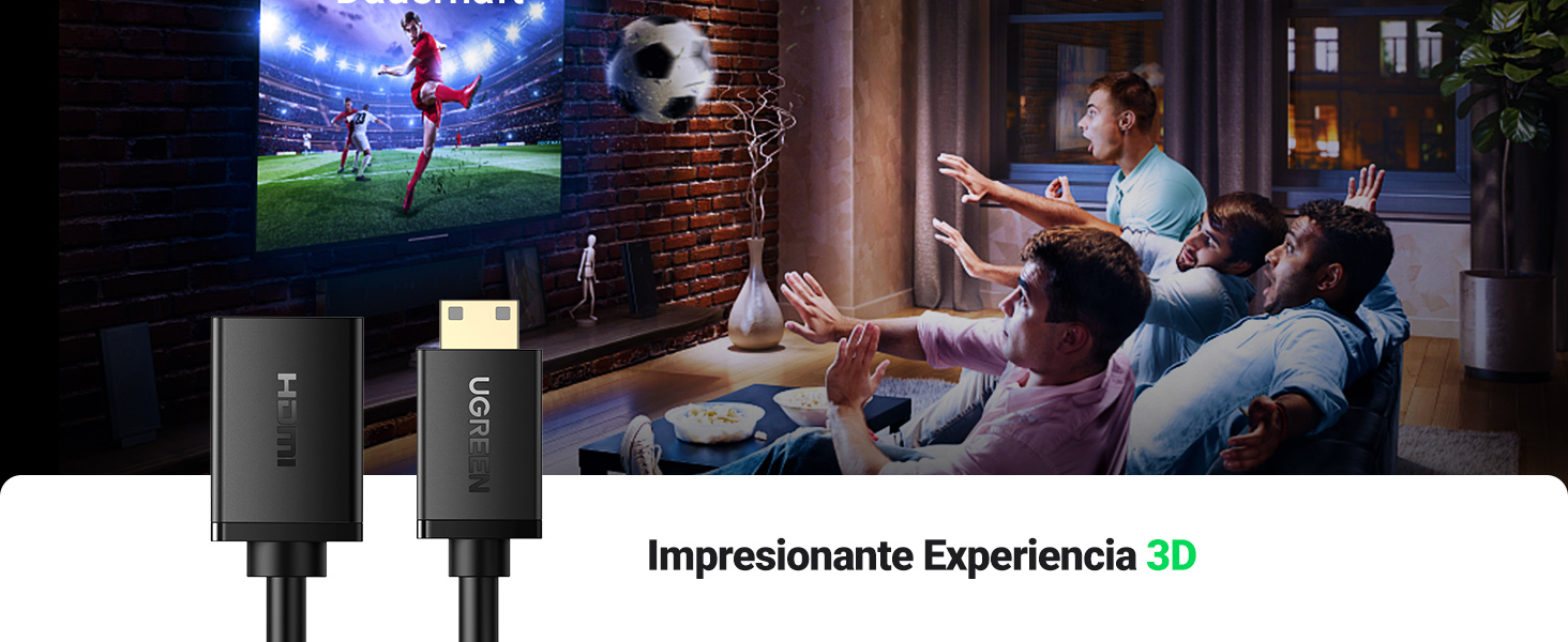 Adaptador Mini HDMI a HDMI