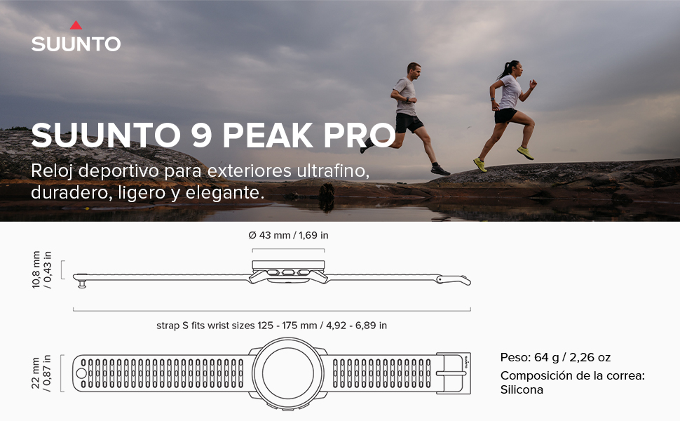 Suunto 9 Peak Pro Reloj Deportivo