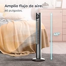 ventiladores; ventilador silencioso; cecotec; ventiladores de pie; ventilador torre; EnergySilence