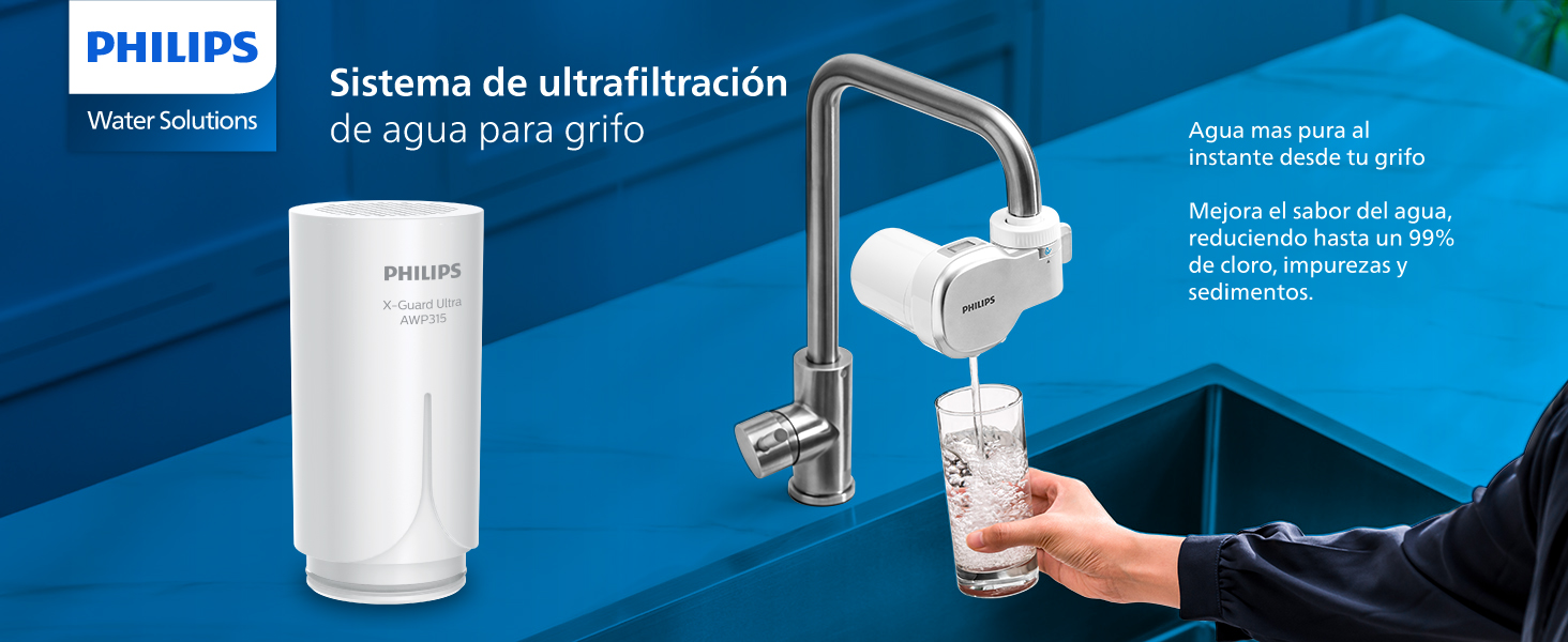 Ultrafiltrazione ON-Tap riduce fino al 99% di impurità, batteri e microplastiche