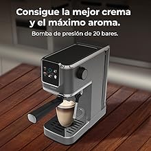 Cecotec Cafetera express Cafelizzia ColdBrew.
