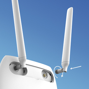ioGiant MR1 Router 4G SIM con Antenas Desmontables