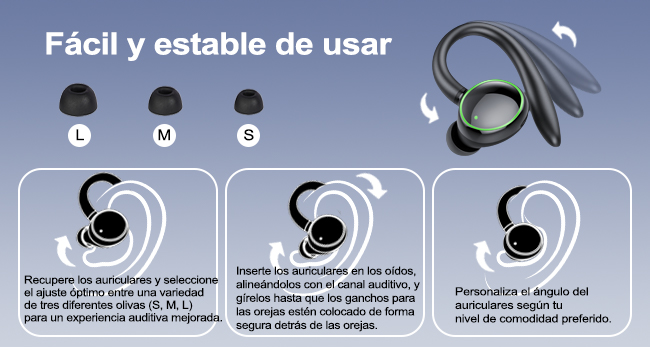 cascos - bluetooth cascos inhalambricos cascos inalambricos/