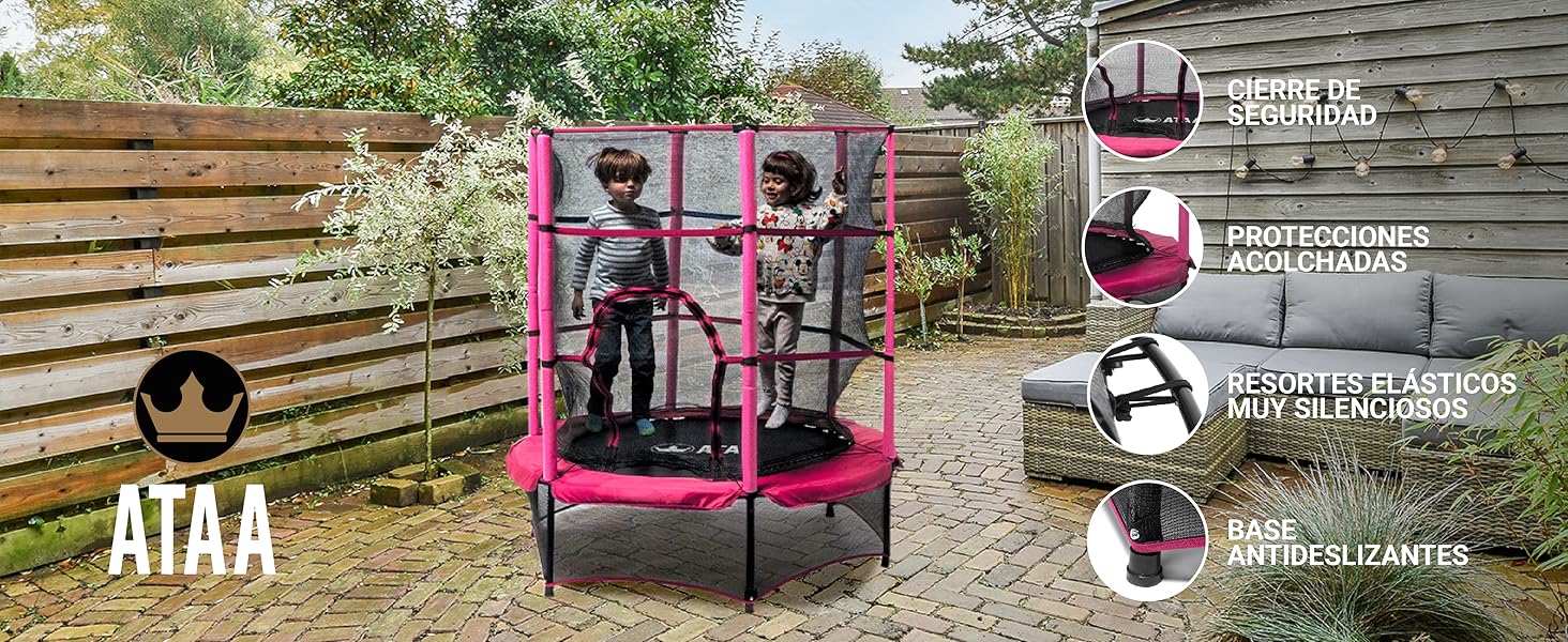 cama elástica, cama elástica para niños, cama elástica grande, trampolín para niños, trampolín