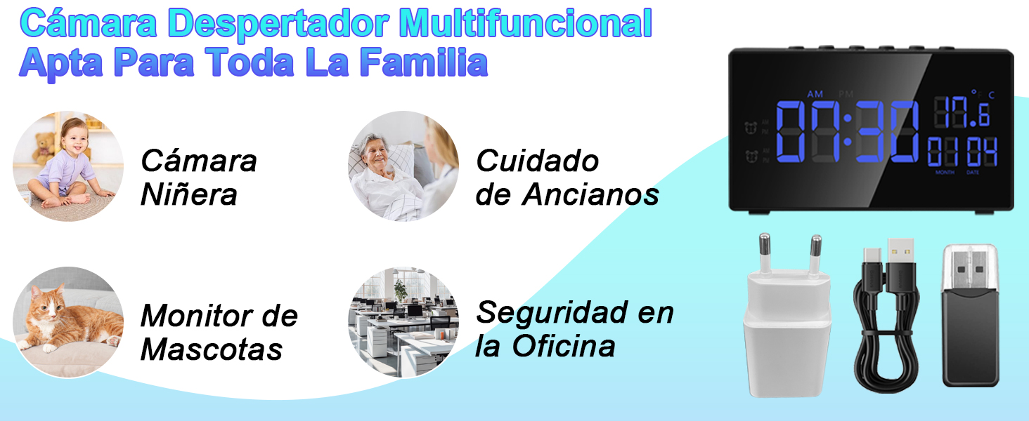 despertador espía