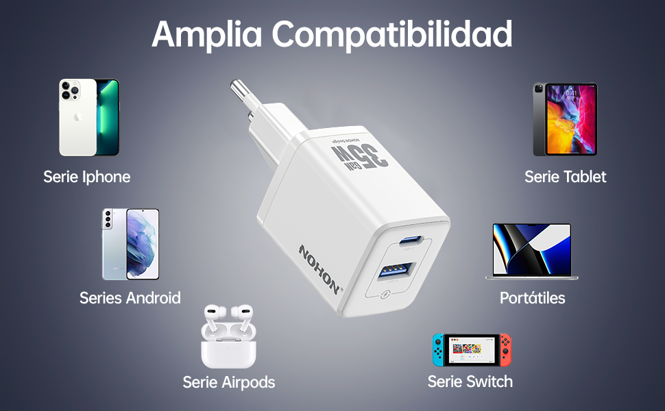 Cargador USB C