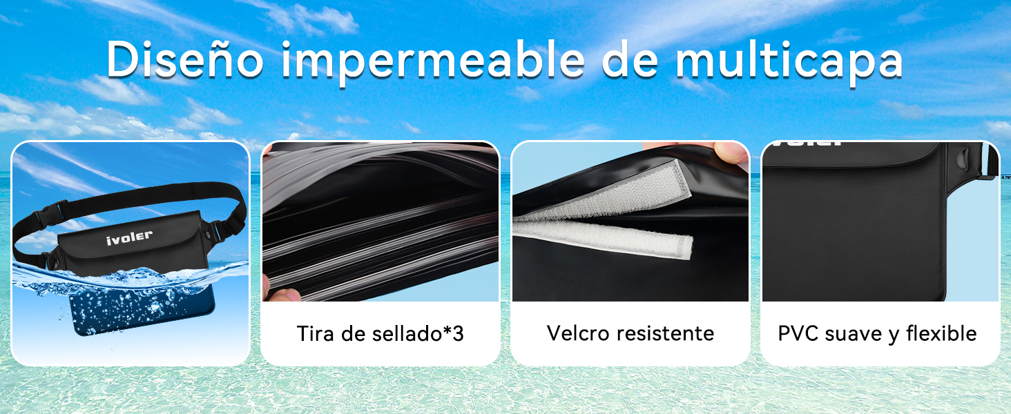 funda impermeable movil