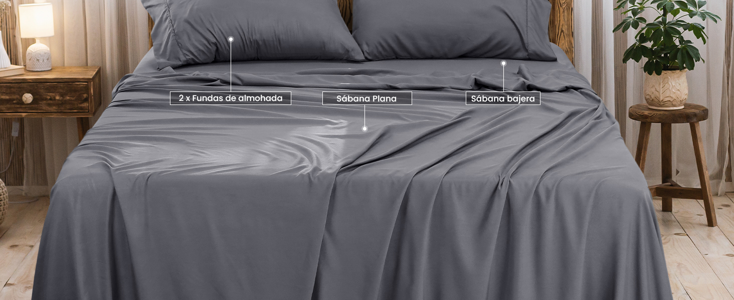 Juego Sábanas de Cama