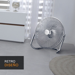 304964 Brandson - Ventilador industrial de 50cm - Máquina de viento 160W