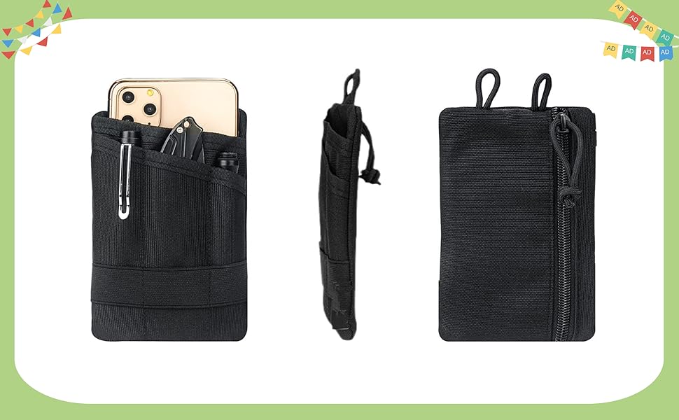 EDC Bag Small EDC Organizer Tool Bag Organizador EDC para Hombres