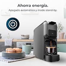 cafetera; cafetera superautomática; cafetera Cecotec; cafetera capsulas; FreeStyle Compact Black