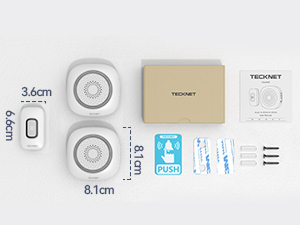 Timbre Inalámbrico Exterior Impermeable