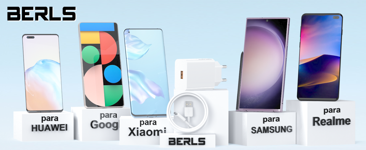 BERLS Cargador Carga Rapida Tipo C