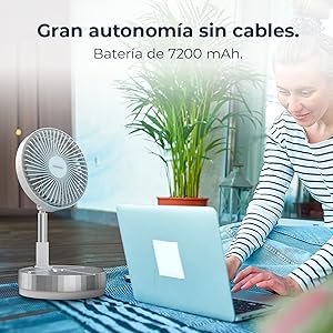 ventilador telescopico; ventilador extensible; ventilador eléctrico; ventilador; EnergySilence