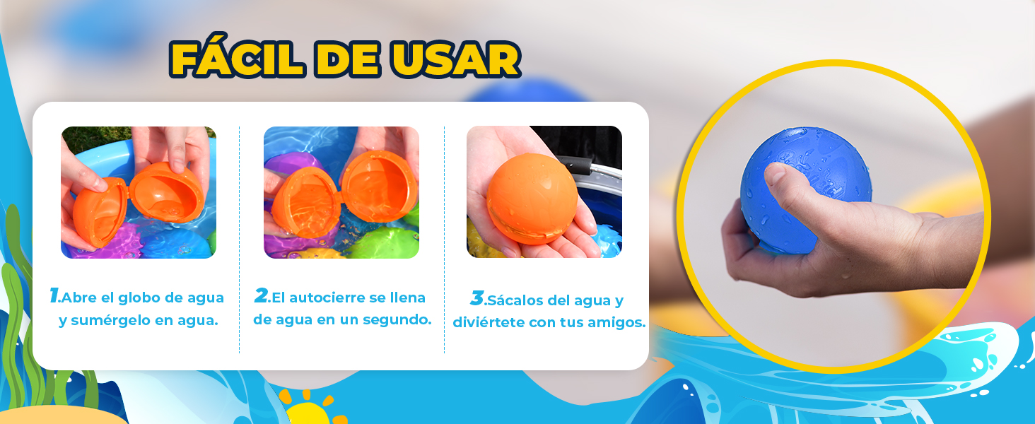 Globos de Agua Reutilizables