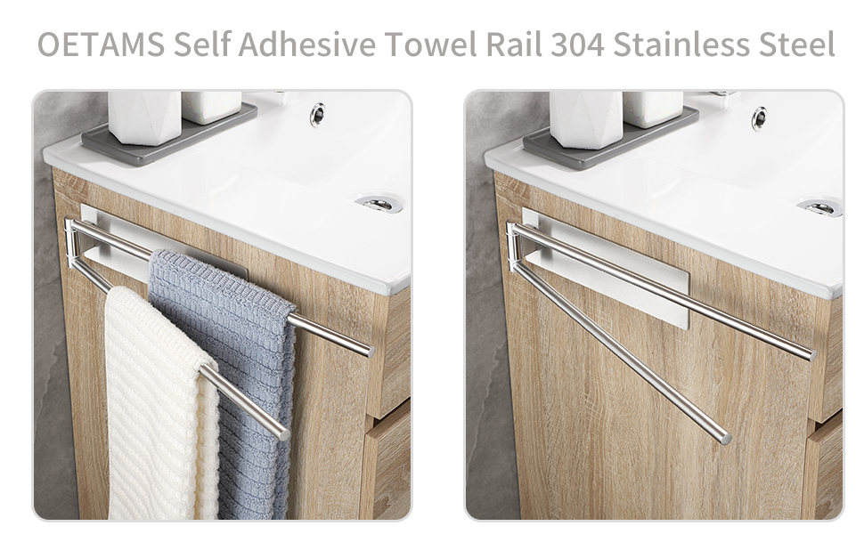 Toalleros de Baño Sin Taladro