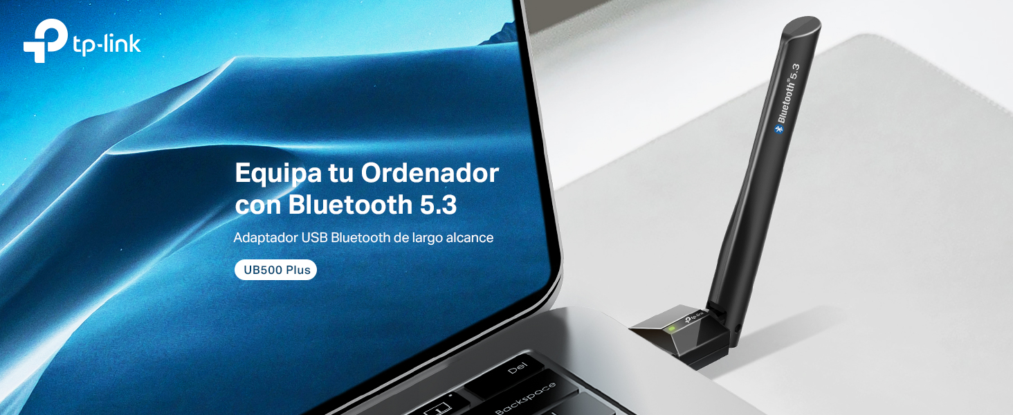 UB500 Plus - Adaptador USB Bluetooth 5.3 de largo alcance