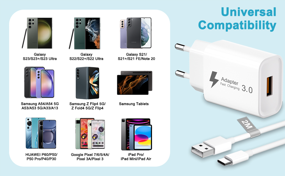 cable usb carga rapida