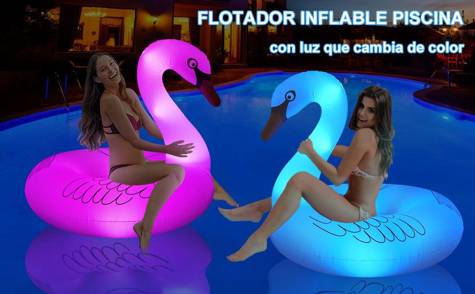 flotador cisne gigante
