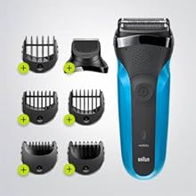 Recortadora de barba con 5 peines
