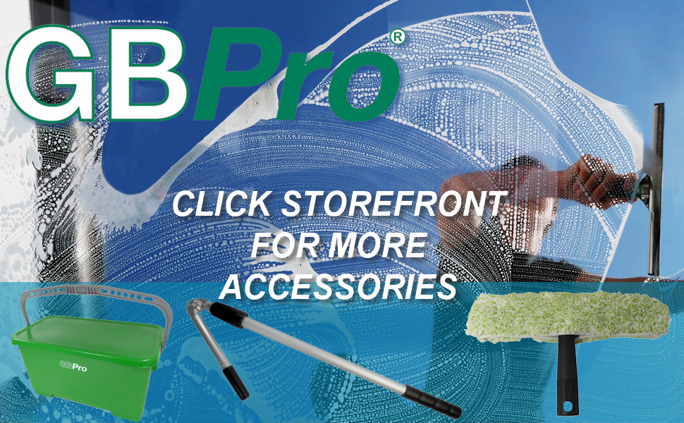 GBPro kit de limpieza profesional para limpiacristales