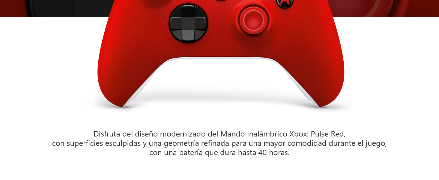 Mando Inalámbrico Xbox Pulse Red