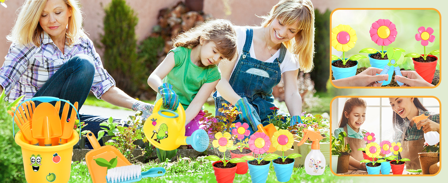 Herramientas Jardineria para Niños