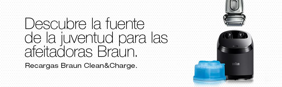 Braun 10B/20B - Recambio para afeitadora eléctrica, compatible con afeitadoras Series 1 y cruZer, co