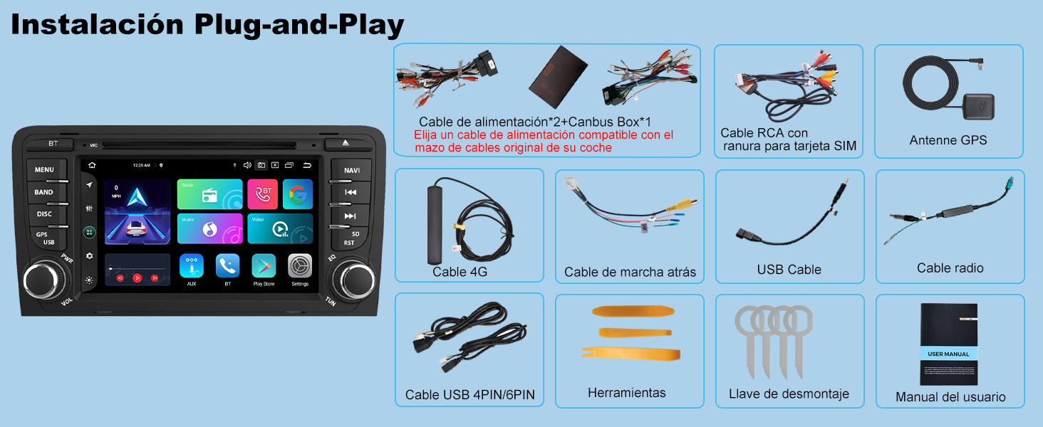 Instalación Plug-and-Play