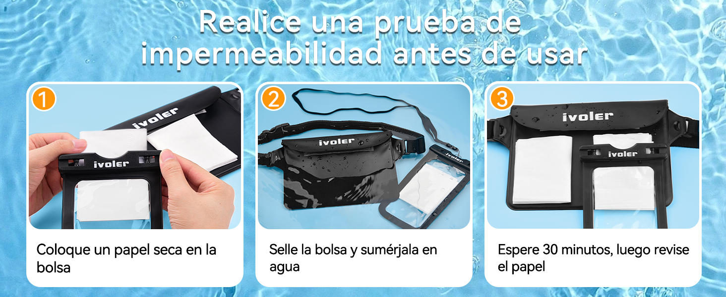 ivoler funda impermeable movil