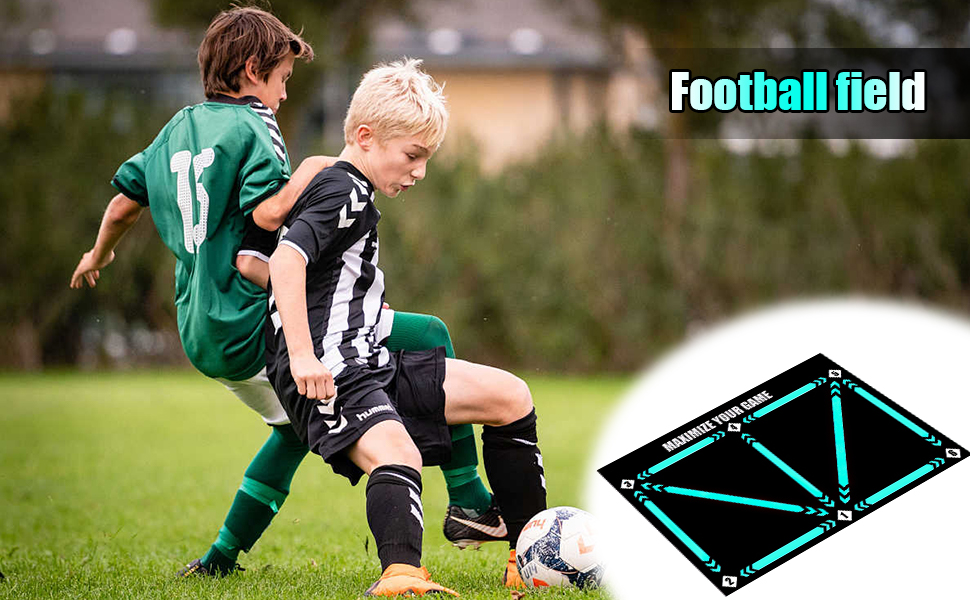 Football step training mat