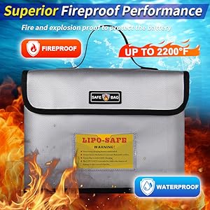 Lithium Battery Explosion Proof Bag