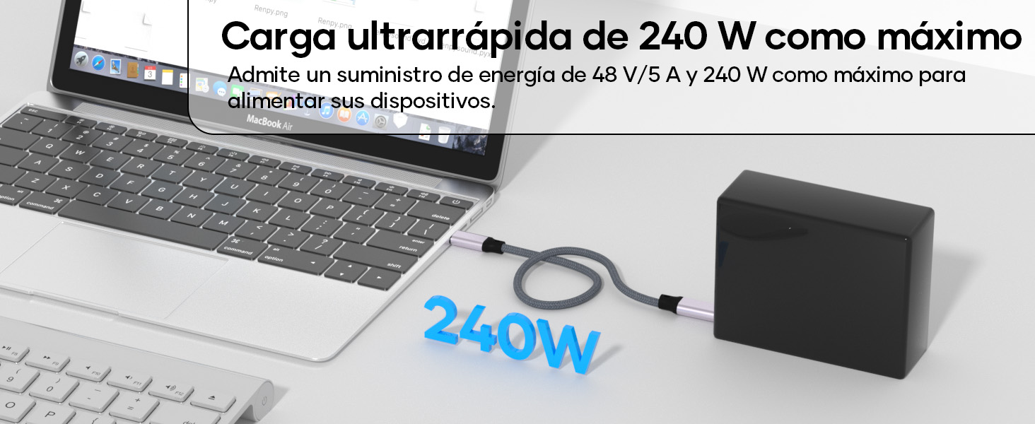 Cable de extensión USB C