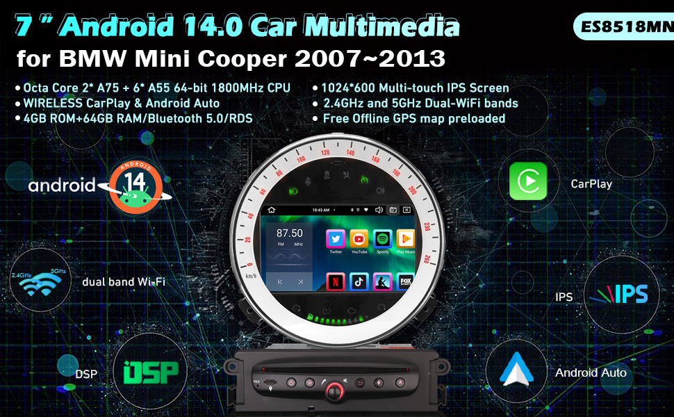 8 Core Autoradio