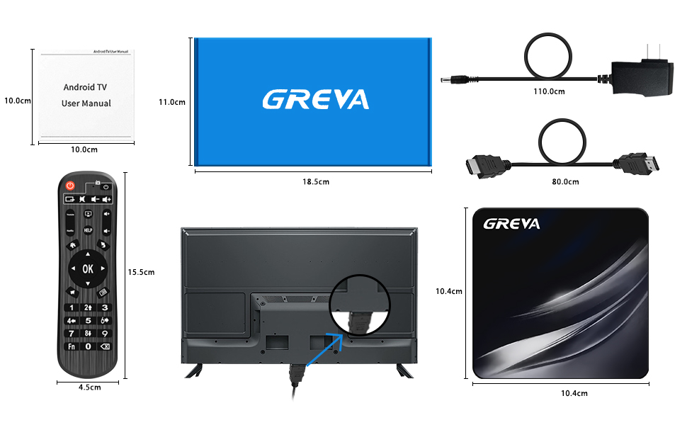 Android TV Box RAM 2G ROM16G WIFI