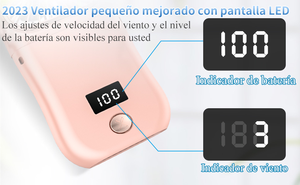 ventilador de mano silencioso