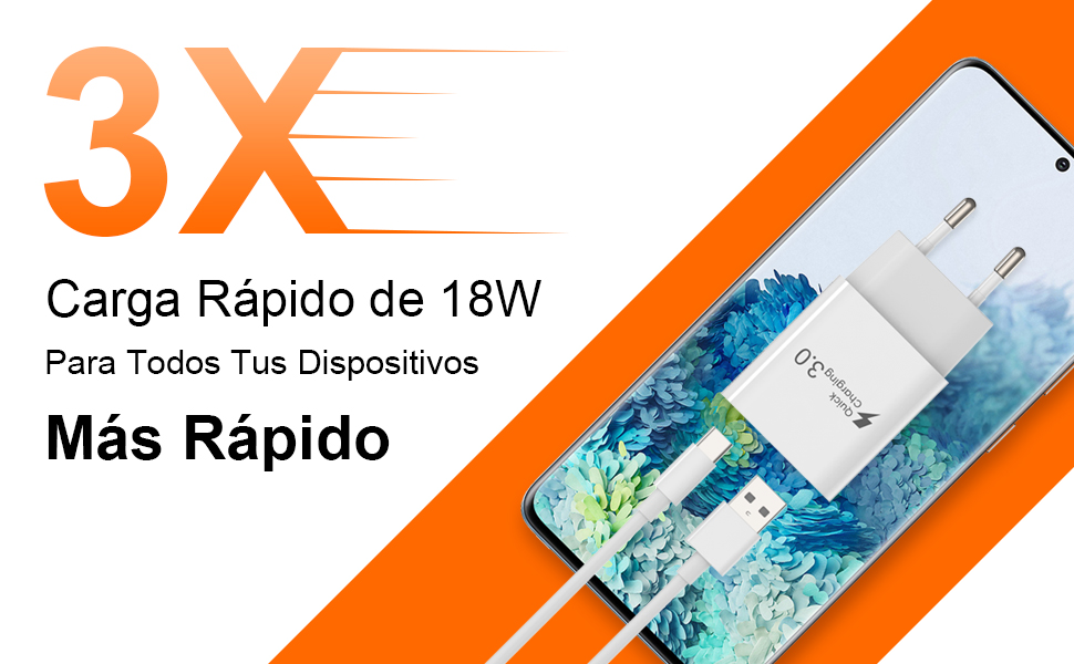 Rapida18W Cargador
