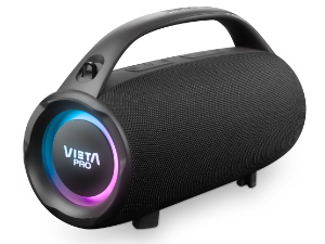 Altavoz gran potencia Minithunder Vieta con luces para fiestas y eventosportãtil denon potent