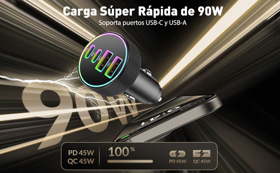 cargador mechero coche